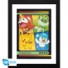 POKEMON - Framed print "Scarlet & Violet Starters" (30x40) x2*