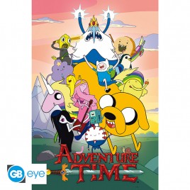 ADVENTURE TIME - Poster Maxi 91,5x61 - Groupe