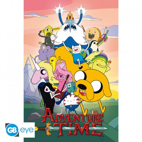 ADVENTURE TIME - Poster Maxi 91.5x61 - Group