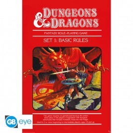 DUNGEONS & DRAGONS - Poster Maxi 91.5x61 - Basic Rules