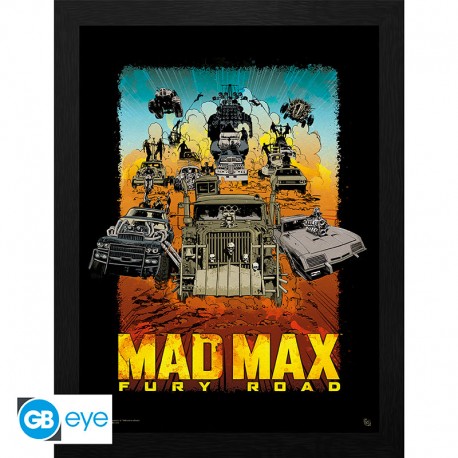 MAD MAX: FURY ROAD - Framed print "Warner 100th" (30x40) x2