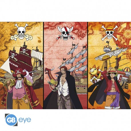 ONE PIECE - Poster Maxi 91.5x61 - Captains & Boats