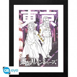 TOKYO REVENGERS - Tirage encadré "Mikey & Draken" (30x40) x2