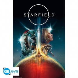 STARFIELD - Poster Maxi 91,5x61 - "Voyage dans l'espace"