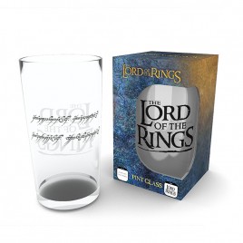 LORD OF THE RINGS - Verre XXL - 400 ml - Ring - boite x2*
