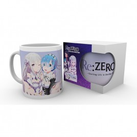 RE: ZERO - Mug - 320 ml - Rem & Emilia - subli - box x2*