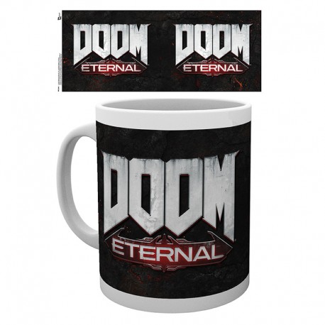 DOOM - Mug - 320 ml - Logo Doom Eternal - subli - boîte x2*