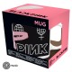 BLACK PINK - Mug - 320 ml - Drip - subli - boîte x2