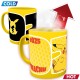 POKEMON - Mug Heat Change - 320 ml - Pikachu 25 x2*