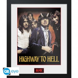 AC/DC - Tirage encadré "Highway to Hell" (30x40) x2