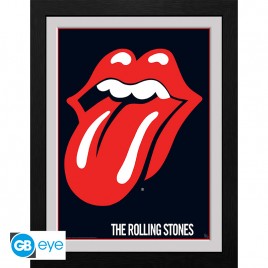THE ROLLING STONES - Framed print "Lips" (30x40) x2