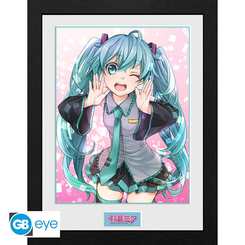 HATSUNE MIKU - Framed print 