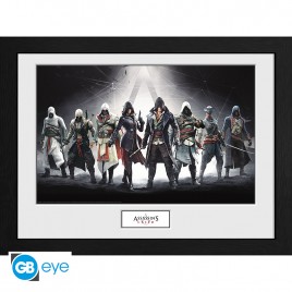 ASSASSIN'S CREED - Framed print "Characters" (30x40) x2