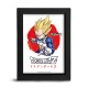 Dragon Ball Z - Black Kraft Frame - Asian Art - Vegeta S. Saiyan x8*