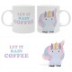 Licorne - Mug 320 ml - LOL and Co - Let it rain Coffe - bo?te x2*