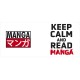 KEEP CALM AND READ MANGA - Mug 320 ml - Asian Art -boîte x2