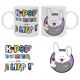 K-POP - Mug 320 ml – Happy Mix - Lapinou - boîte x2*