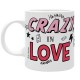 Dc Comics - Mug 320 ml - COUPLE HQ + JOKER "CRAZY IN LOVE" - box x2