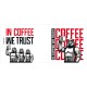ORIGINAL STORMTROOPERS - Mug 320ml - "IN COFFEE WE TRUST" x2