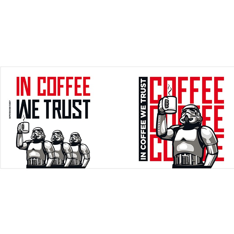 Comprar Taza Star Wars IN COFFEE WE TRUST 320 ml al mejor precio