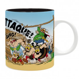 ASTERIX - Mug 320ml - "A L'ATTAQUE !" x2