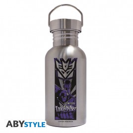 TRANSFORMERS - Canteen Steel Bottle - Peace Through Tyranny