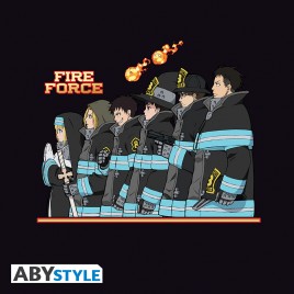FIRE FORCE - Tshirt "Company 8" man SS black - basic*