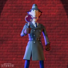 INSPECTOR GADGET - Figurine "Inspector Gadget" x2