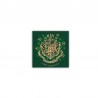 Harry Potter - Magnet 8x8cm - X-MAS - Hogwarts Green x6