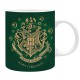 Harry Potter - Mug 320 ml - X-MAS - Hogwarts Greenx2