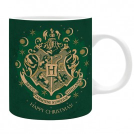 Harry Potter - Mug 320 ml - X-MAS - Hogwarts Greenx2