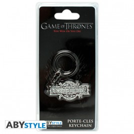 GAME OF THRONES - Keychain "Opening logo" X4