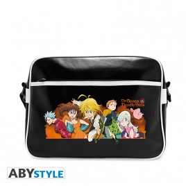 THE SEVEN DEADLY SINS - Sac Besace "Groupe" - Vinyle