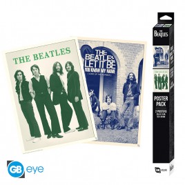THE BEATLES - Set 2 Posters Chibi 52x38 - The Beatles x4