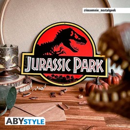 JURASSIC PARK - Plaque métal "Jurassic Park" (28x38)