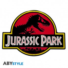 JURASSIC PARK - Plaque métal "Jurassic Park" (28x38)