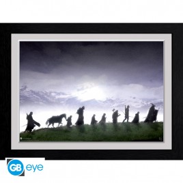 LORD OF THE RINGS - Framed print "Fellowship" (30x40) x2