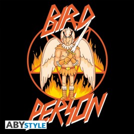 RICK AND MORTY - Tshirt "Birdperson" homme MC black- new fit