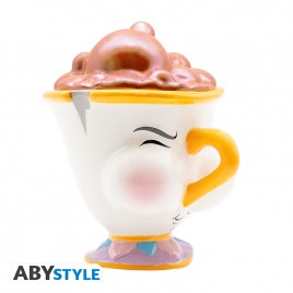 DISNEY - Mug 3D - La Belle et la Bête Zip avec bulles x2