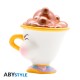 DISNEY - Mug 3D - The Beauty & the Beast Chip with bubbles x2