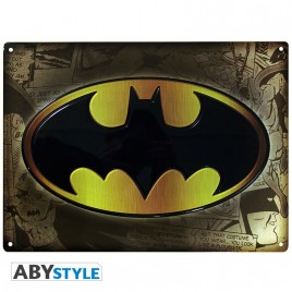 DC COMICS – Metal plate "Batman" (28x38)