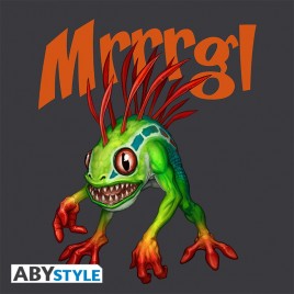 WORLD OF WARCRAFT - Tshirt Murloc - homme MC dark grey - new fit
