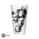 QUEEN - Large Glass - 400ml - Faces - box x2