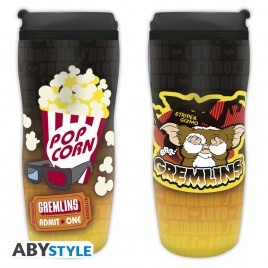 GREMLINS - Mug de voyage Gizmo Pop Corn