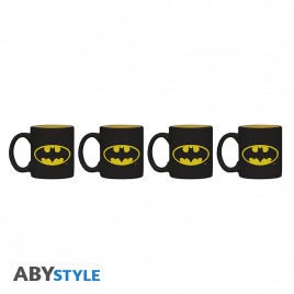 DC COMICS - Set 4 espresso mugs - Batman Iconic