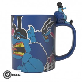 THE BEATLES - Mug 3D anse - Blue Meanie x2