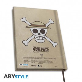 ONE PIECE - A5 Notebook "Wanted Luffy" X4