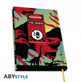 JURASSIC PARK - A5 Notebook "Dinosaur Kingdom" X4