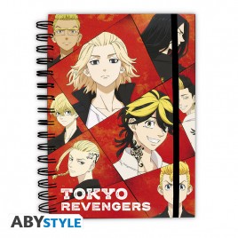 TOKYO REVENGERS - Notebook Spirale "Revengers" X4