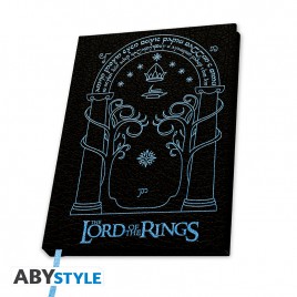 LORD OF THE RINGS - Cahier A5 Premium "Portes de Durin" X4